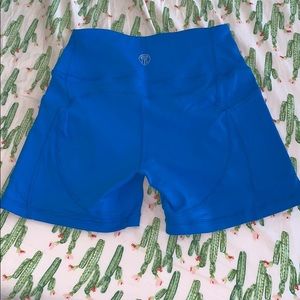 ✨ SOLD ✨ Till You Collapse Blue Pocket Shorts